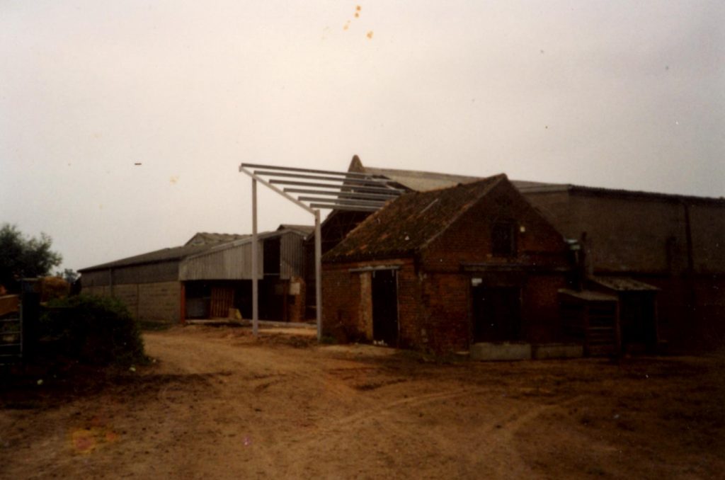 New Dairy Barn Extension, 1996
